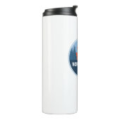 Nord-Umpqua Wild und Landschaftlicher Fluss Oregon Thermosbecher (Nach links gedreht)