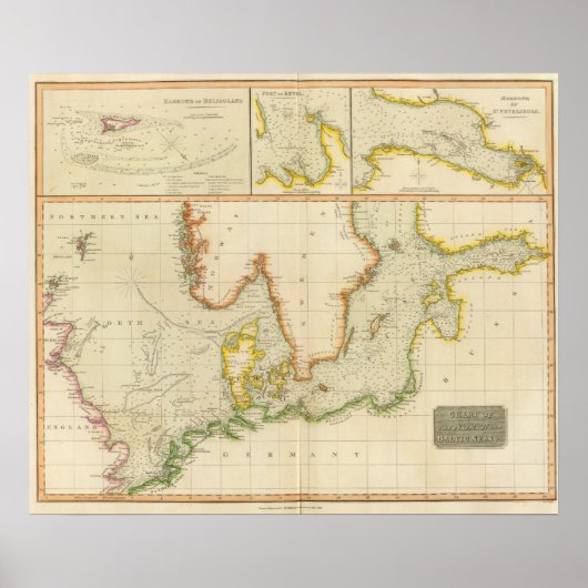 Nord- und Ostsee Poster (Vorne)