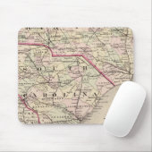 Nord- und Süd-Carolina 4 Mousepad (Mit Mouse)