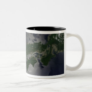 Nord und Süd Korea, Zweifarbige Tasse
