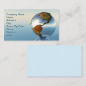 Nord- und Südamerika Visitenkarte (Vorne/Hinten)