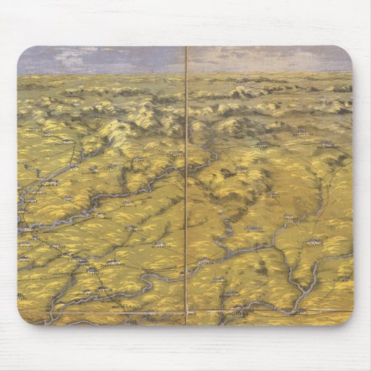 Nord- und Südkarolina 2 Mousepad (Vorne)