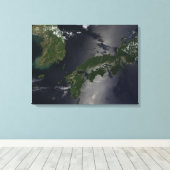 Nord- und Südkorea, Leinwanddruck (Insitu (Holzboden))