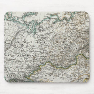 Nord- und Zentralasien Mousepad