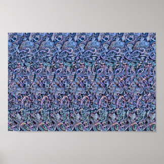 Nord - Versteckter 3D-Druck Poster