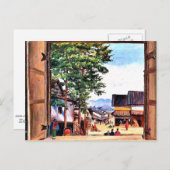Nord - Vom Tor in Kyoto, Japan Postkarte (Vorne/Hinten)