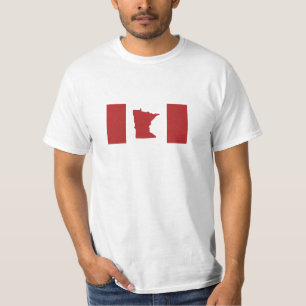 Nord (von der Grenze) Stern-Staats-Shirt T-Shirt