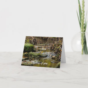 Nord Wears Creek Landschaft Denken Sie an Ihre Kar Karte