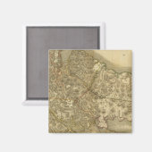 Nord-Western-Inseln Magnet (Vorderseite/Rückseite)