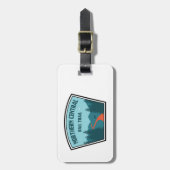 Nord-Zentral-Schienenweg Gepäckanhänger (Vorderseite vertikal)