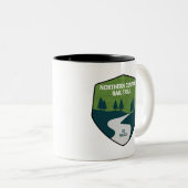 Nord-Zentral-Schienenweg Zweifarbige Tasse (VorderseiteRechts)