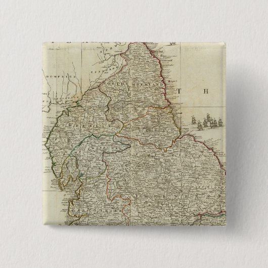Nordabschnitt von England und Wales Button (Vorderseite)