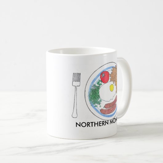 NORDaffe Kaffeetasse (VorderseiteRechts)