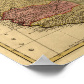 Nordafrika 1742 Antike Karte Poster (Ecke)