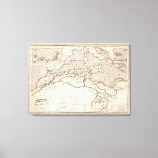 Nordafrika 2 leinwanddruck (Vorderseite)