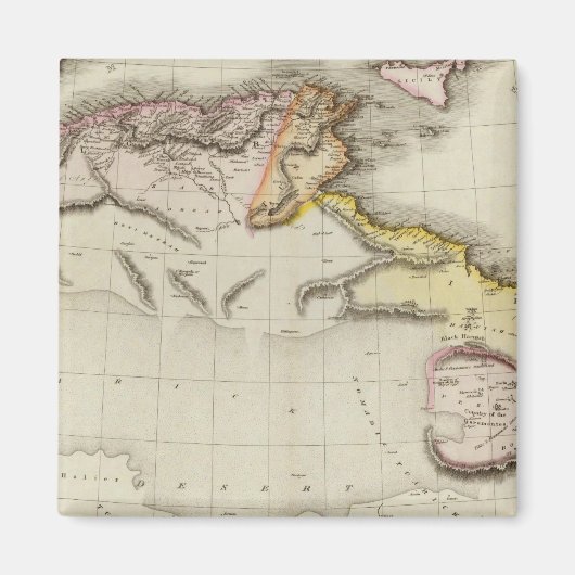 Nordafrika 2 magnet (Vorne)