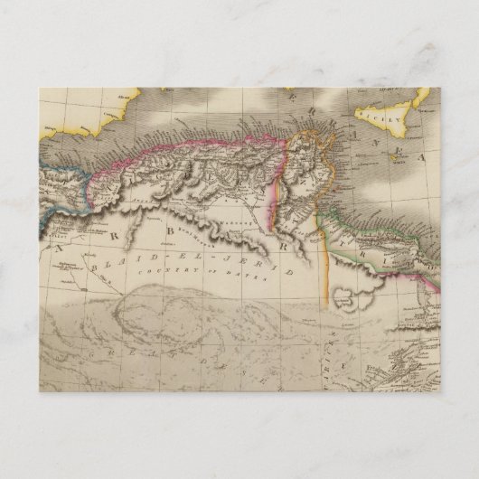 Nordafrika 2 postkarte (Vorderseite)