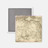 Nordafrika 3 magnet (Vorderseite/Rückseite)
