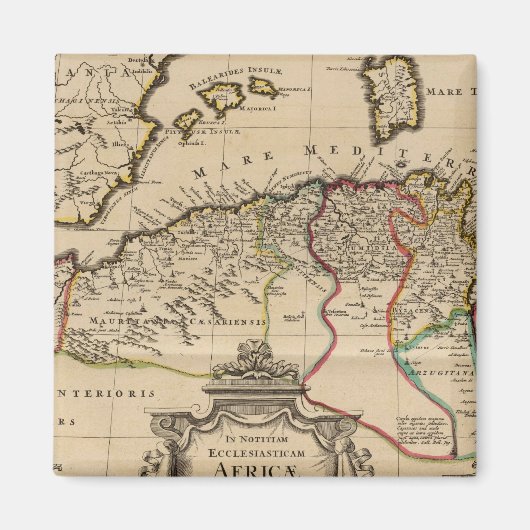 Nordafrika 3 magnet (Vorne)