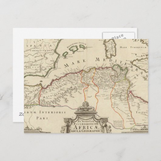 Nordafrika 3 postkarte (Vorne/Hinten)