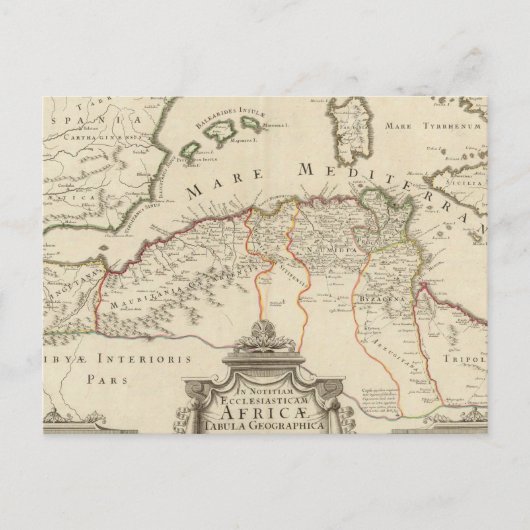 Nordafrika 3 postkarte (Vorderseite)