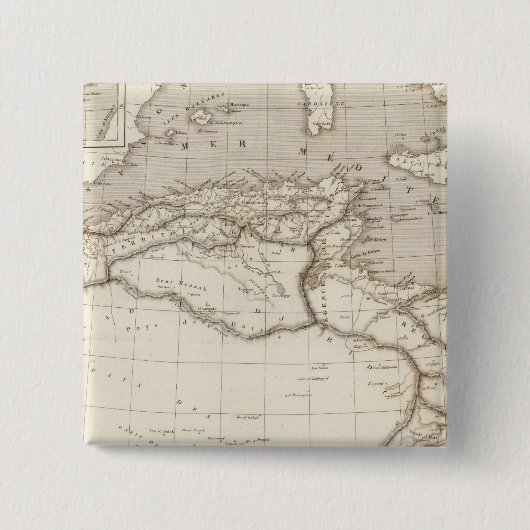 Nordafrika Button (Vorderseite)