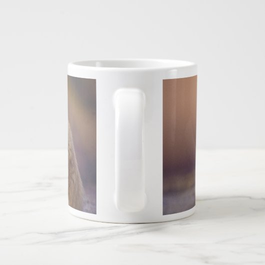 Nordafrika. Fennec Fennecus zerda) Jumbo-Tasse (Rückseite)