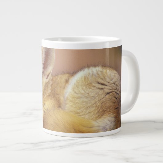 Nordafrika. Fennec Fennecus zerda) Jumbo-Tasse (Vorderseite Rechts)