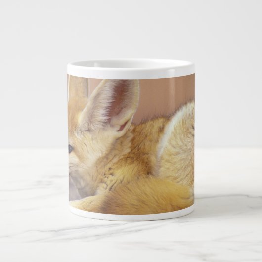 Nordafrika. Fennec Fennecus zerda) Jumbo-Tasse (Vorderseite)