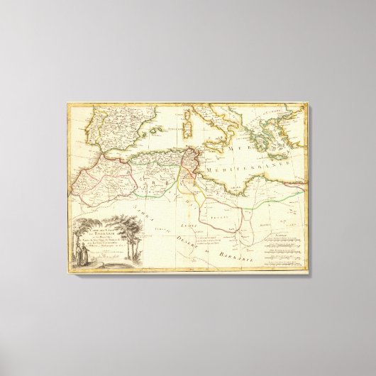Nordafrika Leinwanddruck (Vorderseite)