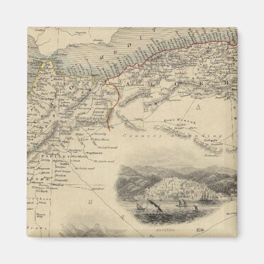 Nordafrika Magnet (Vorne)