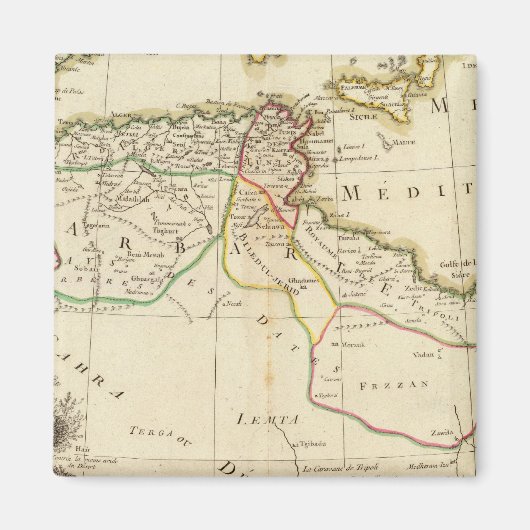 Nordafrika Magnet (Vorne)