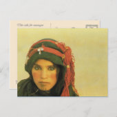 Nordafrika, Marokko, junge Muslime Postkarte (Vorne/Hinten)