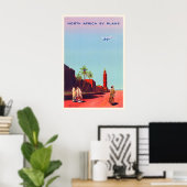 Nordafrika Marokko Kairo Ägypten Algerien Pyramide Poster (Heimbüro)