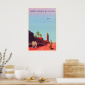 Nordafrika Marokko Kairo Ägypten Algerien Pyramide Poster (Küche)