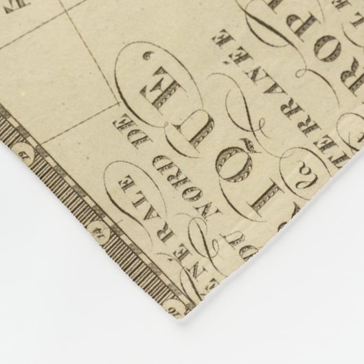 Nordafrika, Mittelmeer Fleecedecke (Ecke)