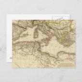Nordafrika, Mittelmeer Postkarte (Vorne/Hinten)