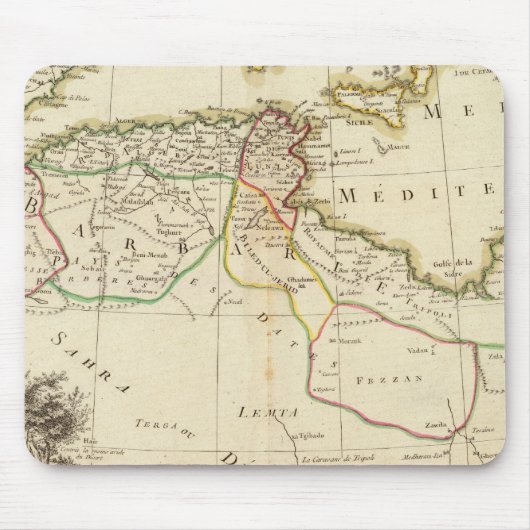 Nordafrika Mousepad (Vorne)