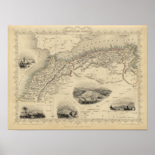 Nordafrika Poster (Vorne)