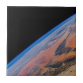 Nordafrika und die große libysche Wüste. Fliese (Vorderseite)