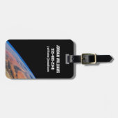 Nordafrika und die große libysche Wüste. Gepäckanhänger (Vorderseite horizontal)