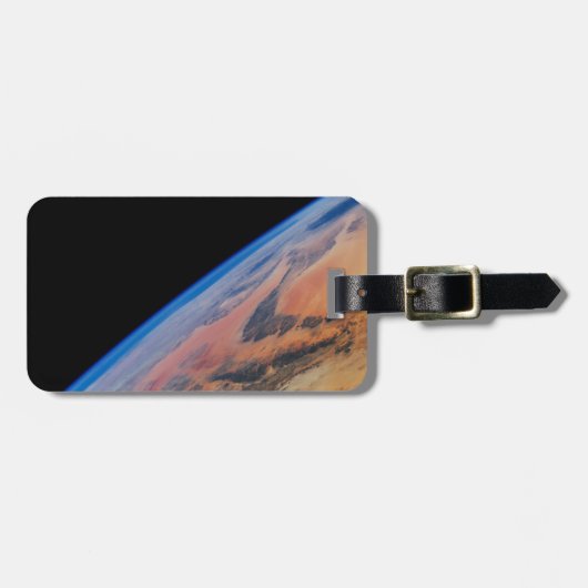 Nordafrika und die große libysche Wüste. Gepäckanhänger (Vorderseite horizontal)