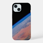 Nordafrika und die große libysche Wüste. iPhone 15 Hülle (Rückseite)