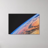 Nordafrika und die große libysche Wüste. Leinwanddruck (Vorderseite)