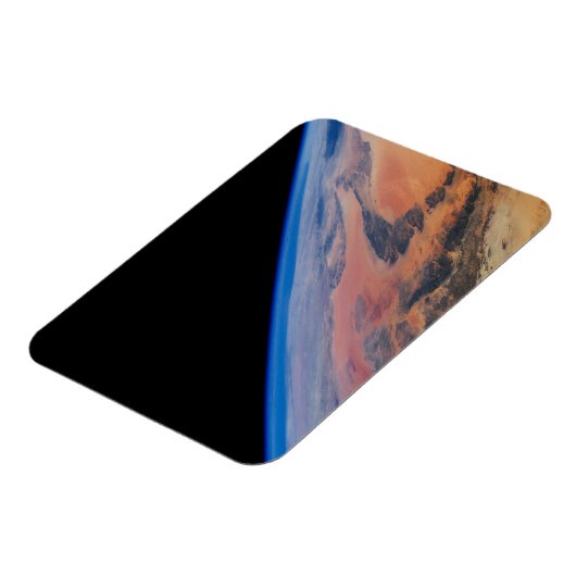 Nordafrika und die große libysche Wüste. Magnet (Linke Seite)