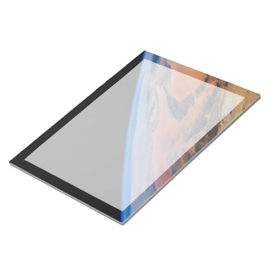 Nordafrika und die große libysche Wüste. Notizblock (angewinkelt)