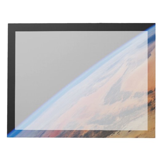 Nordafrika und die große libysche Wüste. Notizblock (Vorderseite)