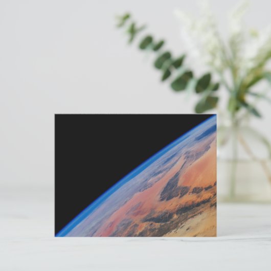 Nordafrika und die große libysche Wüste. Postkarte (Stehend Vorderseite)