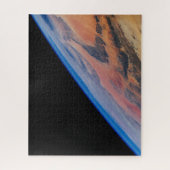 Nordafrika und die große libysche Wüste. Puzzle (Vertikal)