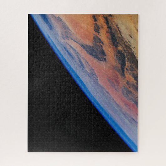 Nordafrika und die große libysche Wüste. Puzzle (Vertikal)